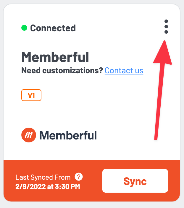 Connecting Memberful to SaaSync