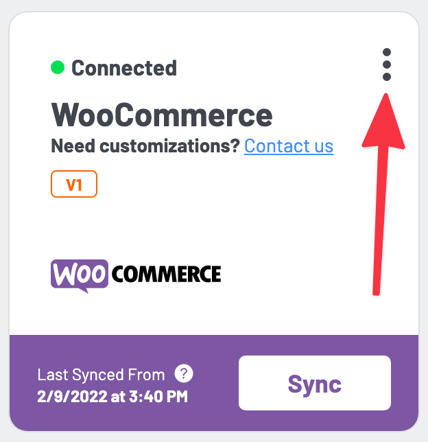 SaaSync for WooCommerce Settings