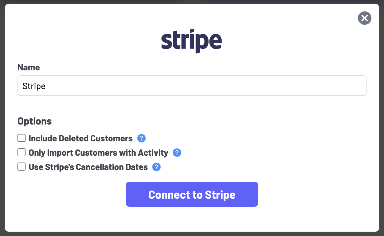 Connecting Stripe to SaaSync